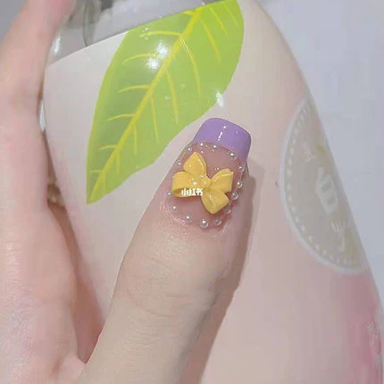 Yellow and purple love   HA0224 - Image 4