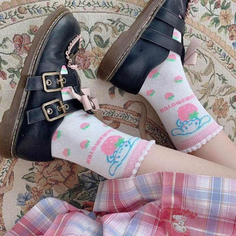 Yugui dog bubble mouth socks HA0546 - Image 3