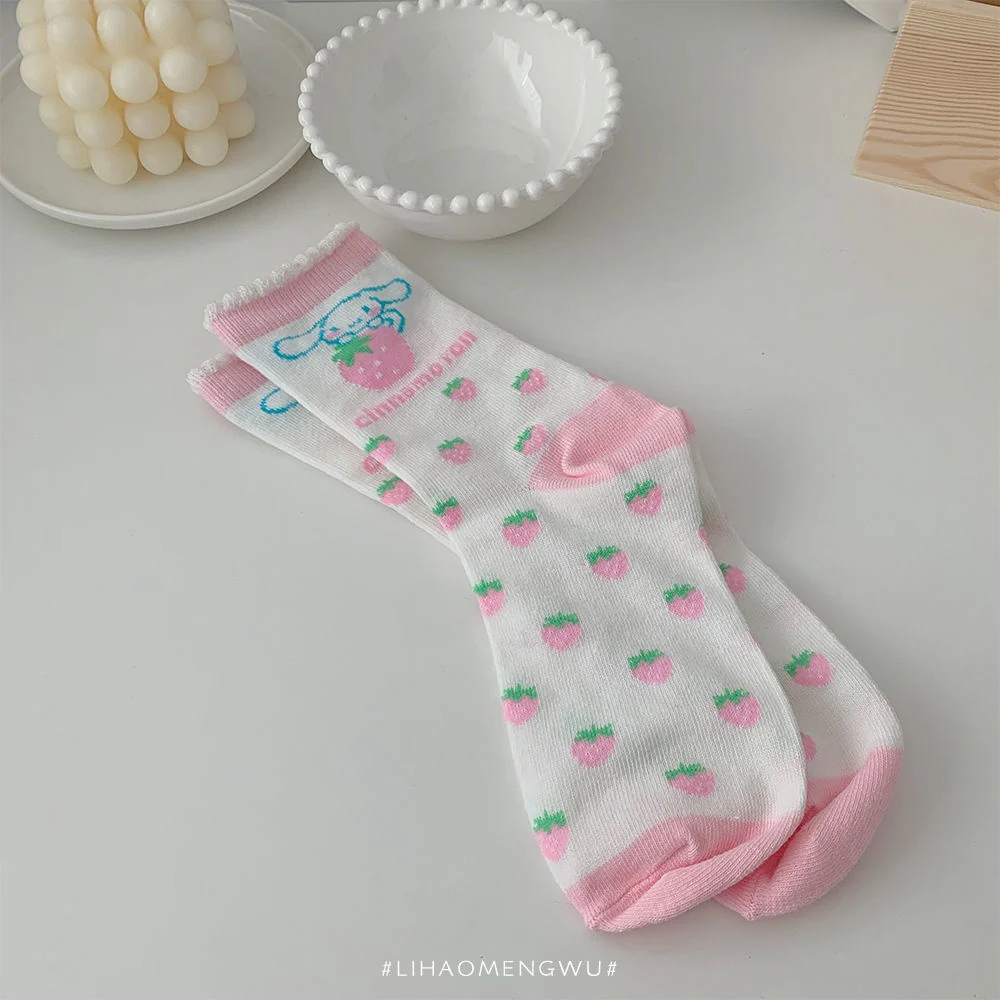 Yugui dog bubble mouth socks HA0546 - Image 5